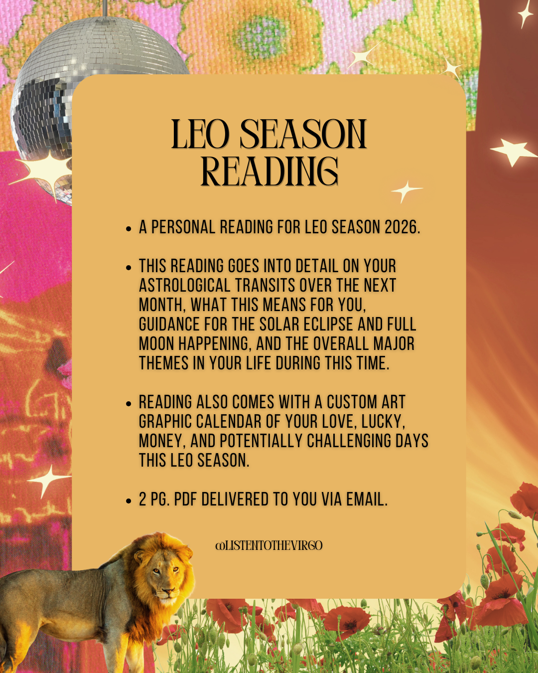 Leo Season Reading