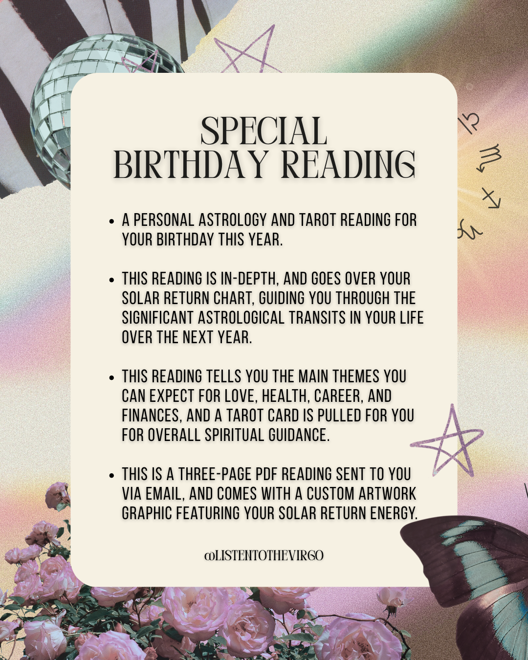 The Special Birthday Reading