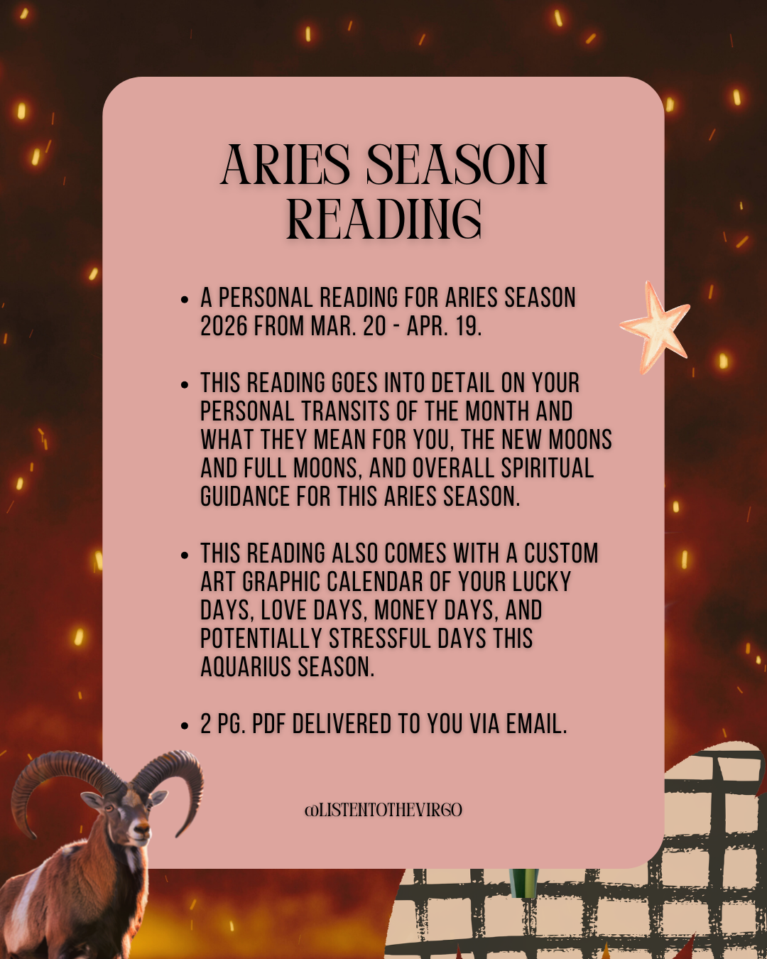 Aries Season Reading
