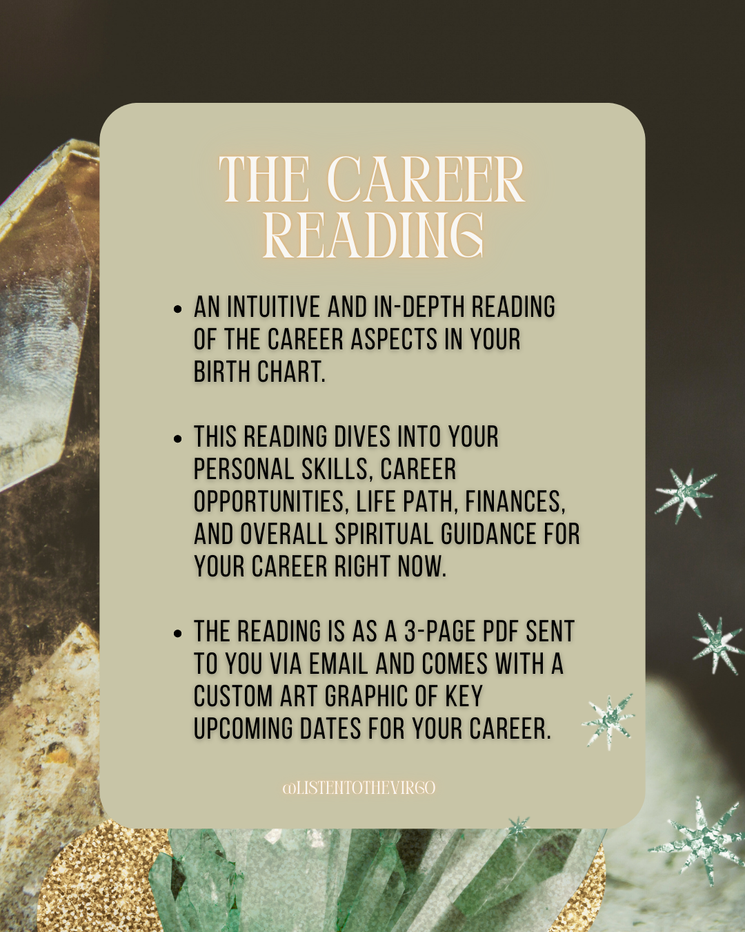 Natal birth chart illustration used for career astrology guidance