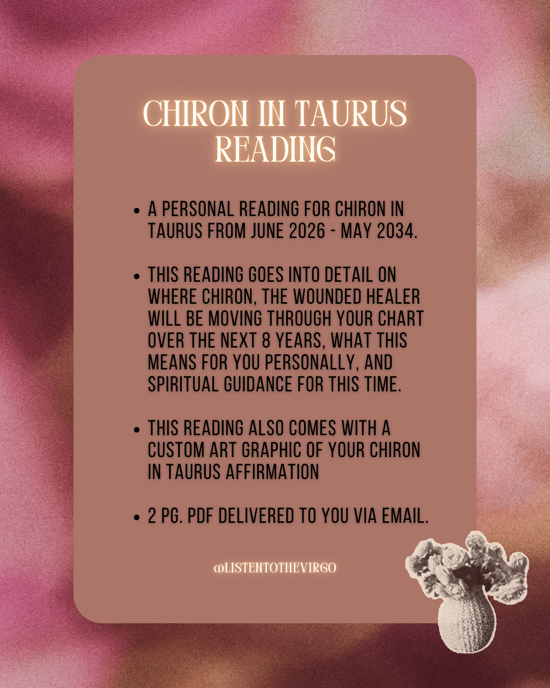Chiron in Taurus Reading