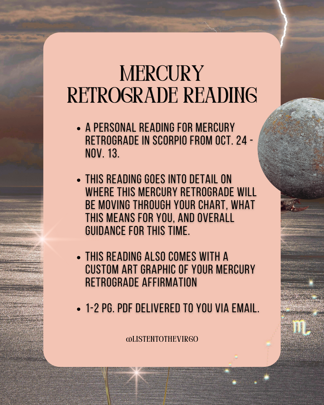 Mercury Retrograde Reading