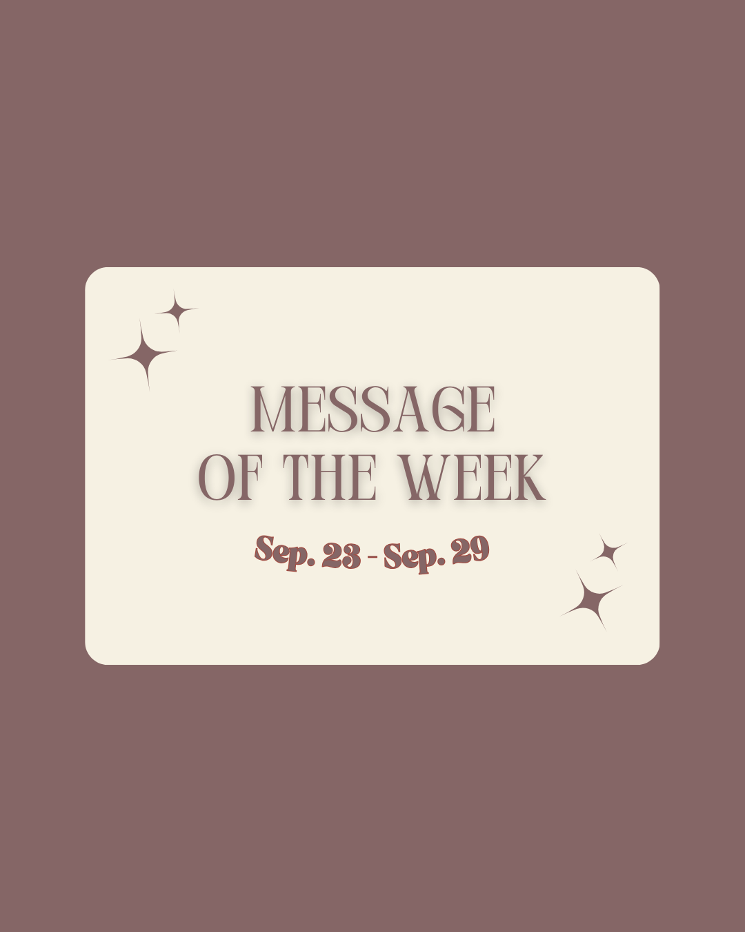 Weekly Horoscopes: Sep. 23 - Sep. 29