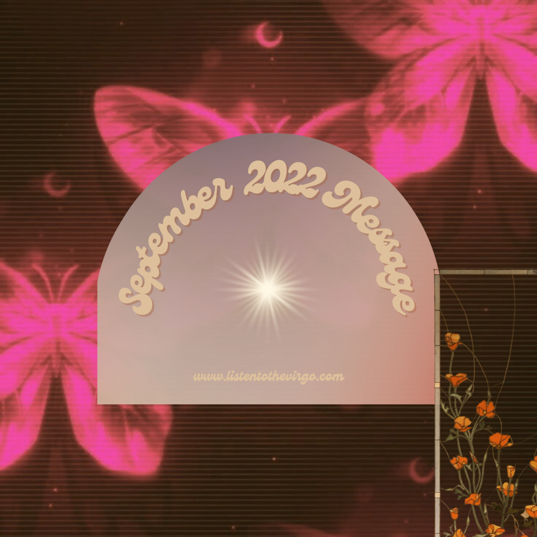 September 2022 Message