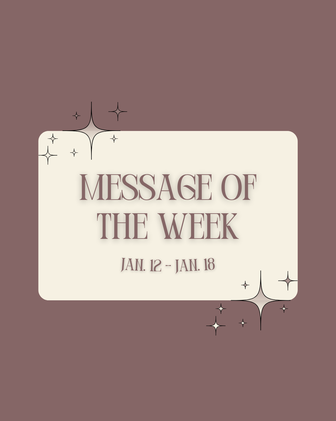 Weekly Horoscopes: Jan. 12 - Jan. 18