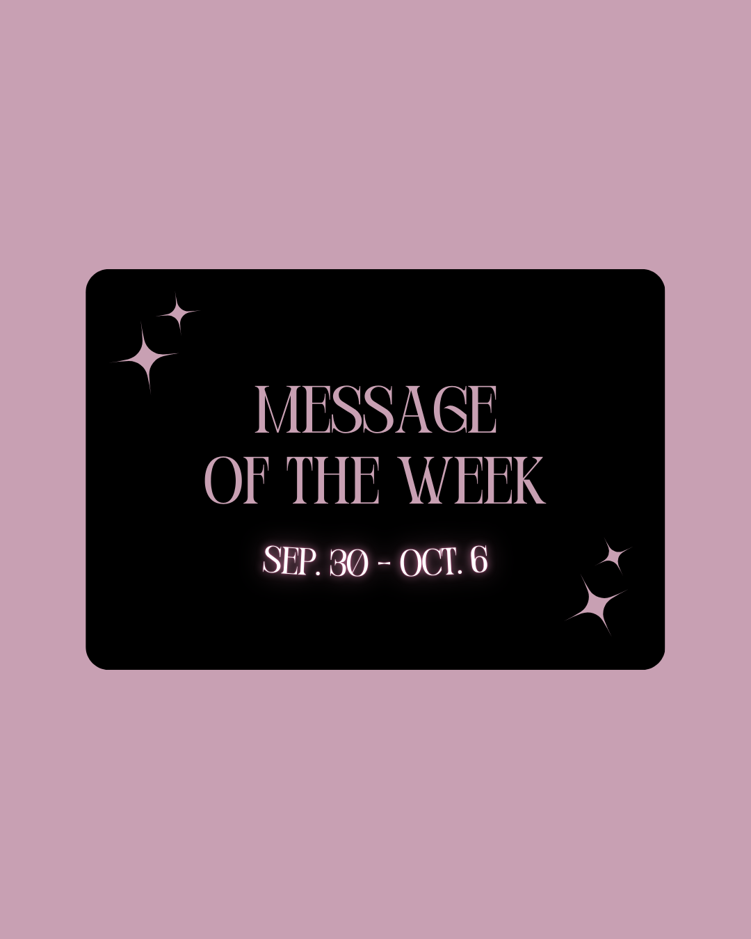 Weekly Horoscopes: Sep. 30 - Oct. 6