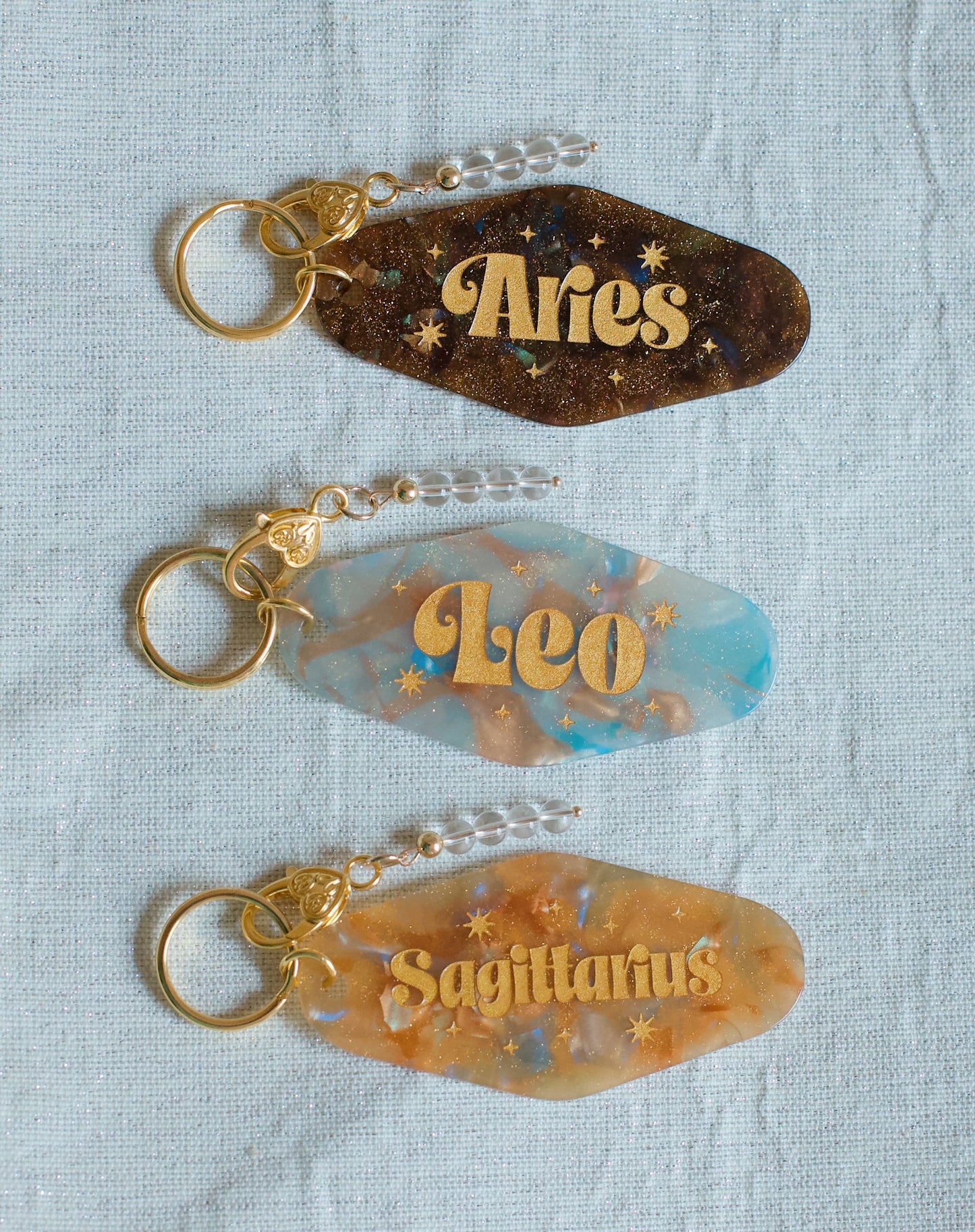 Zodiac Keychains