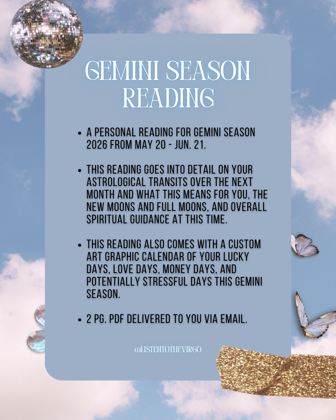 Gemini Season Reading