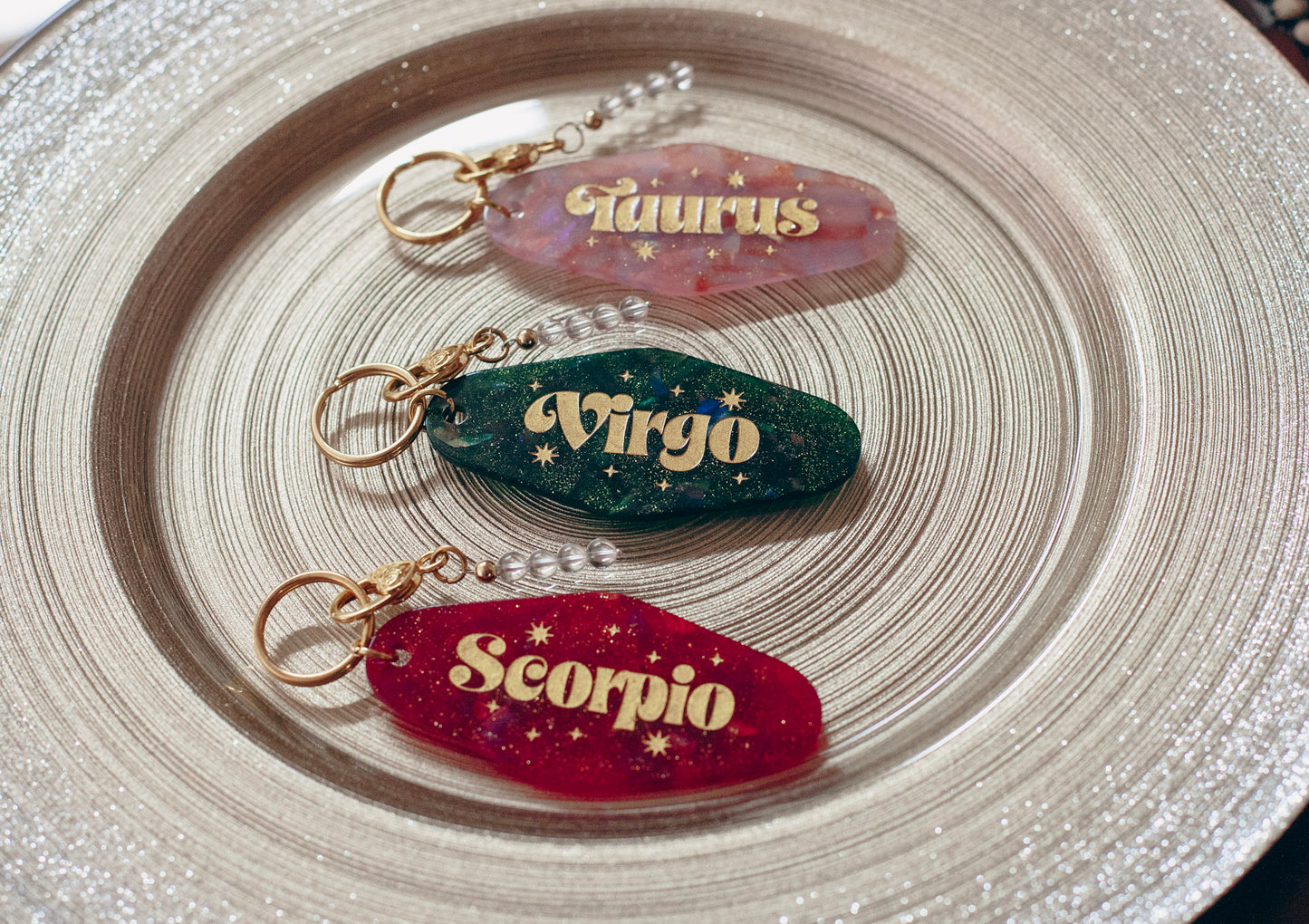 Zodiac Keychains