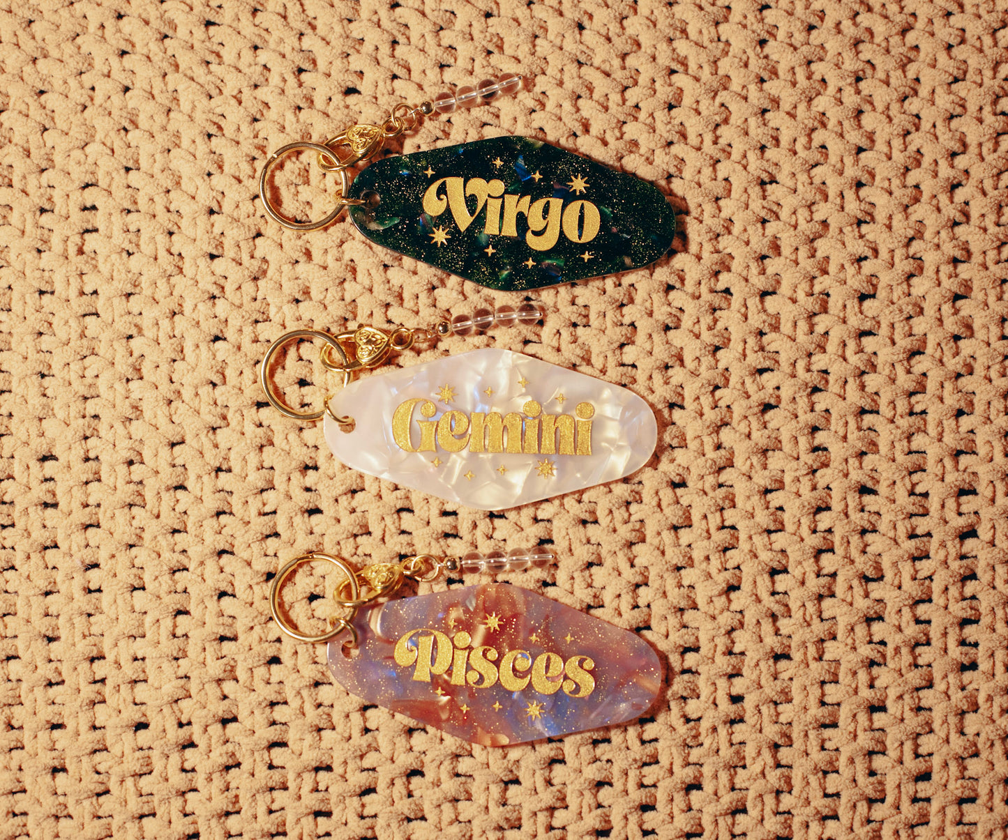 Zodiac Keychains