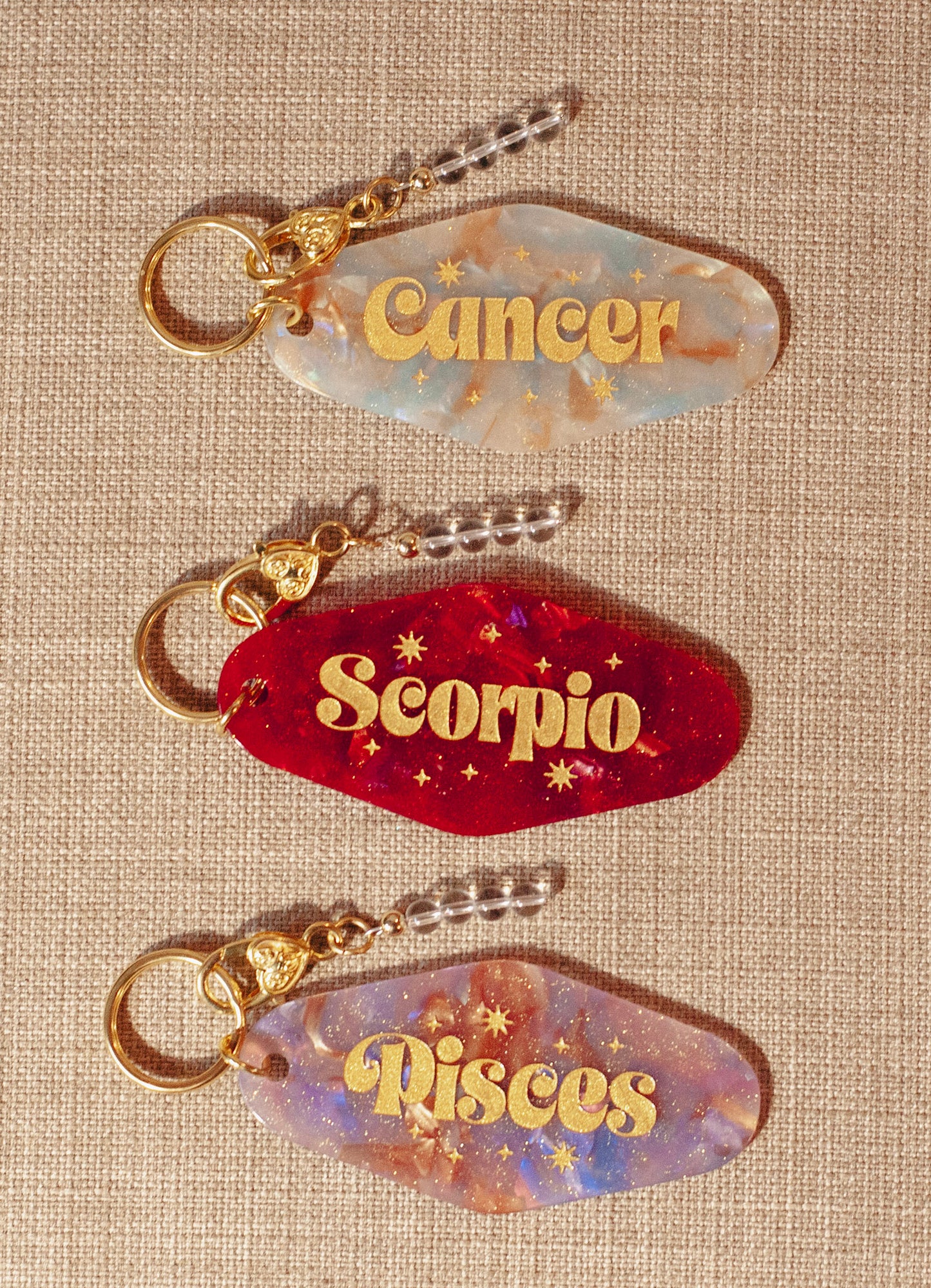 Zodiac Keychains