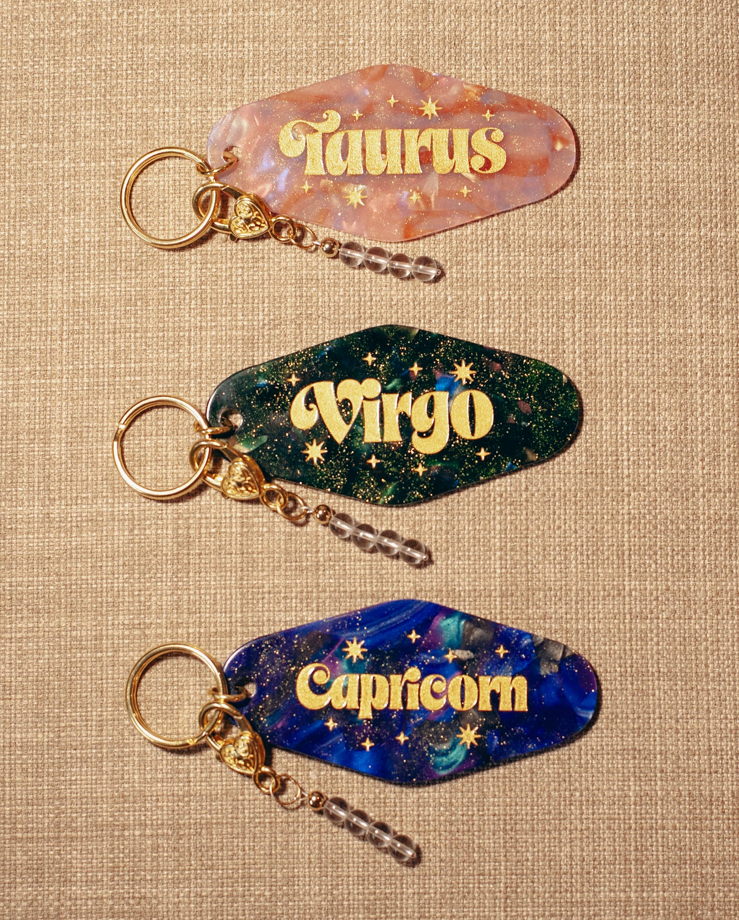 Zodiac Keychains