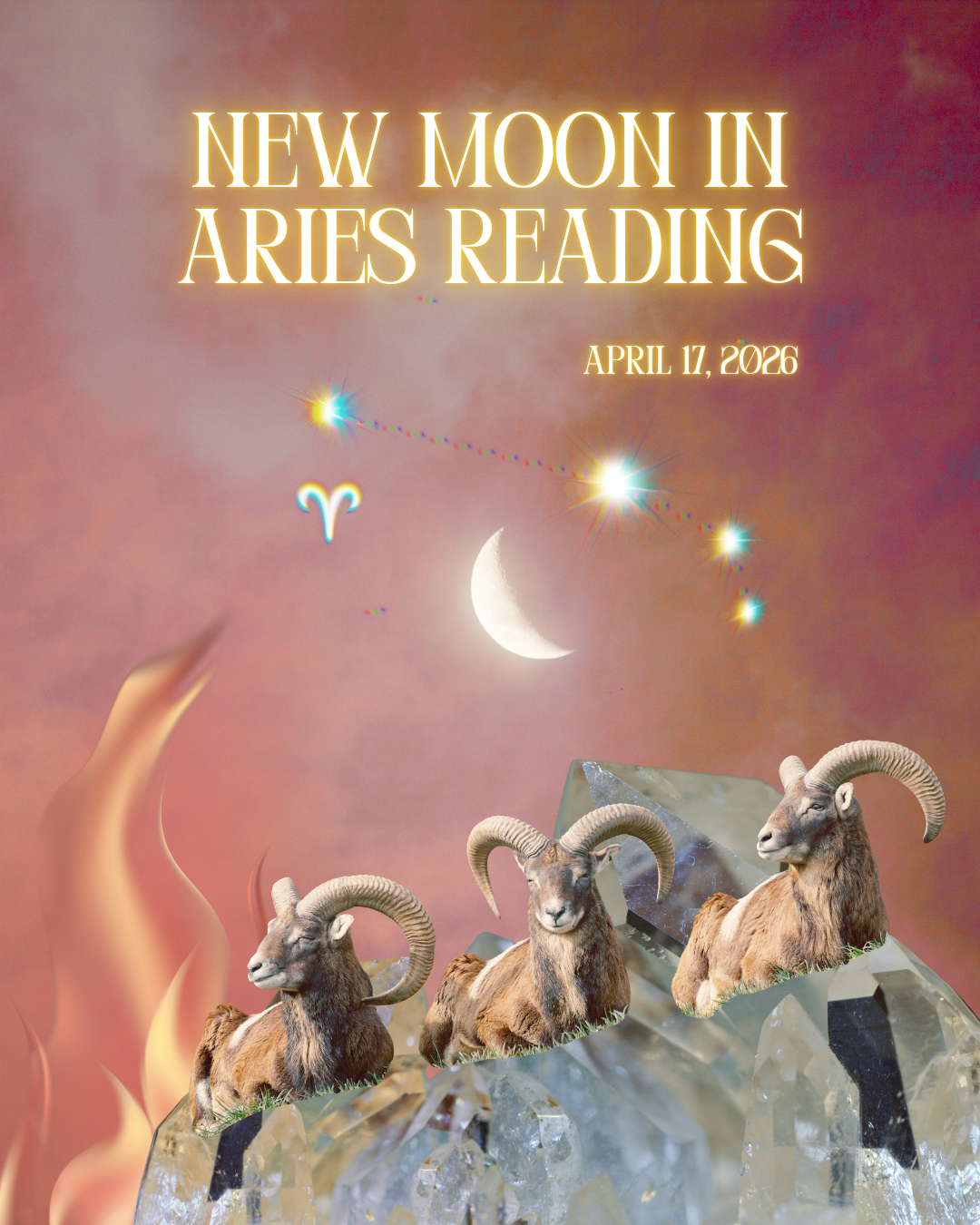 New Moon in Aries Reading