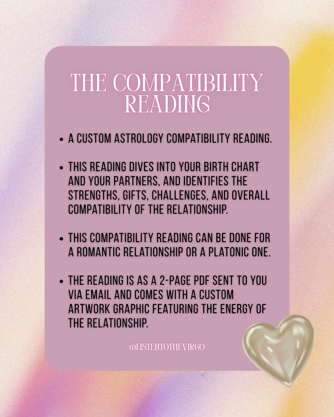 Couples astrology love match compatibility reading